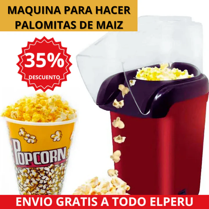 NUEVA MAQUINA DE POPCORN